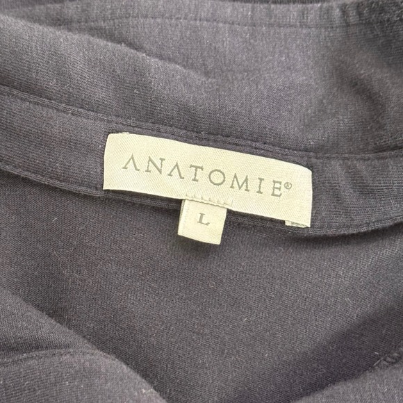 Anatomie Button Front Sleeveless‎ Dress Size L Blue Travel Resort Wear Casual - Picture 2 of 8